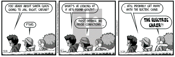 The Boondocks on Thursday July 12, 2012 Comic Strip