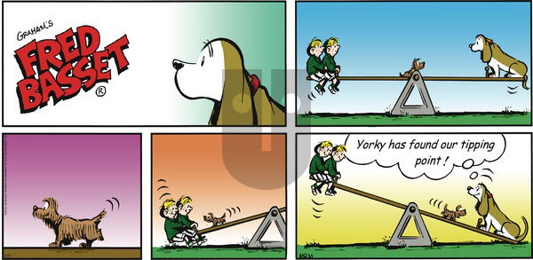 Fred Basset on Sunday May 21, 2017 Comic Strip