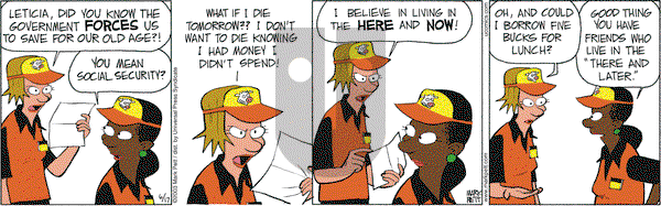 Lucky Cow on Tuesday June 17, 2003 Comic Strip