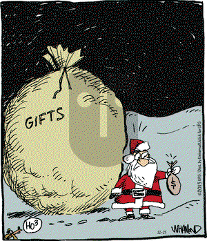 Reality Check - Friday December 25, 2015 Comic Strip