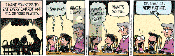 Grand Avenue on Thursday January 28, 2010 Comic Strip