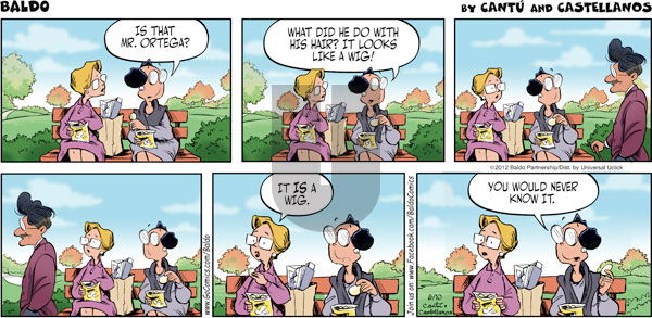 Baldo on Sunday June 10, 2012 Comic Strip