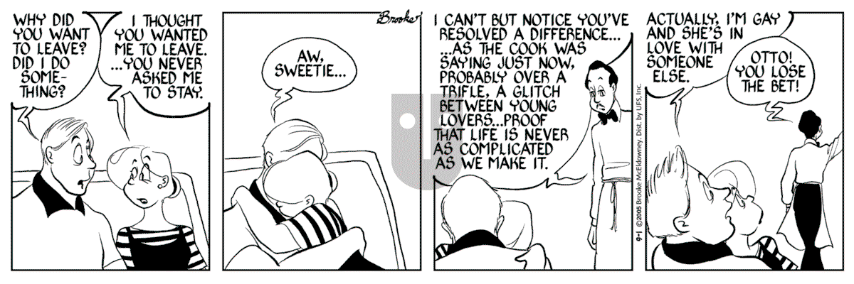 9 Chickweed Lane - Thursday September 1, 2005 Comic Strip