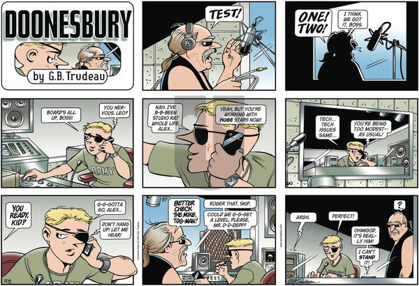 Doonesbury on Sunday December 6, 2009 Comic Strip