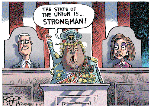 Rob Rogers on Wednesday February 5, 2020 Comic Strip