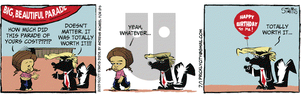Prickly City on Tuesday July 1, 2025 Comic Strip