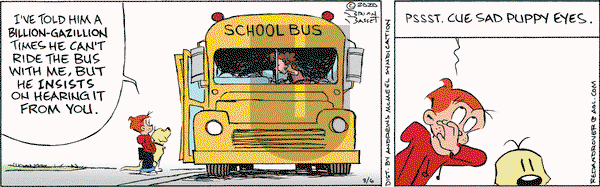 Red and Rover on Friday March 6, 2020 Comic Strip