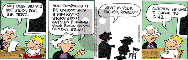Soup to Nutz - Old on Tuesday October 12, 2010 Comic Strip