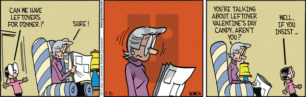 Grand Avenue on Wednesday February 15, 2017 Comic Strip