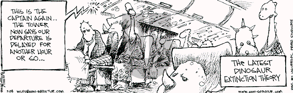 Non Sequitur on Friday July 28, 2000 Comic Strip