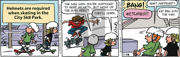 Cleats on Saturday October 4, 2008 Comic Strip