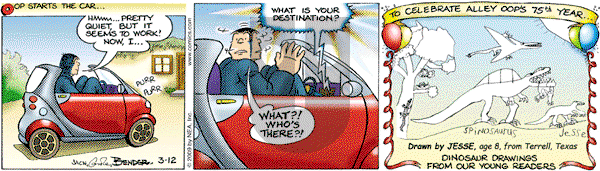 Alley Oop on Thursday March 12, 2009 Comic Strip
