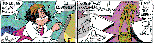 Rose is Rose on Friday April 20, 2012 Comic Strip