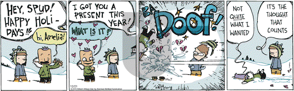 Wallace the Brave - Saturday December 21, 2019 Comic Strip
