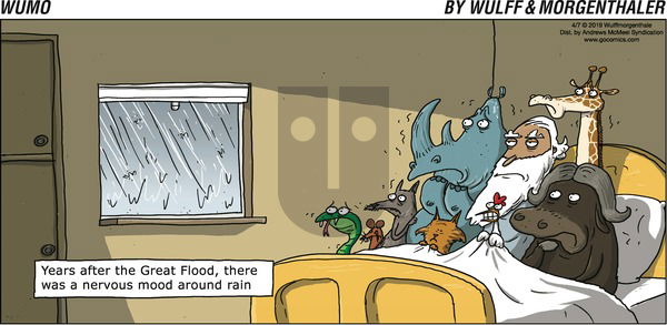 WuMo on Sunday April 7, 2019 Comic Strip