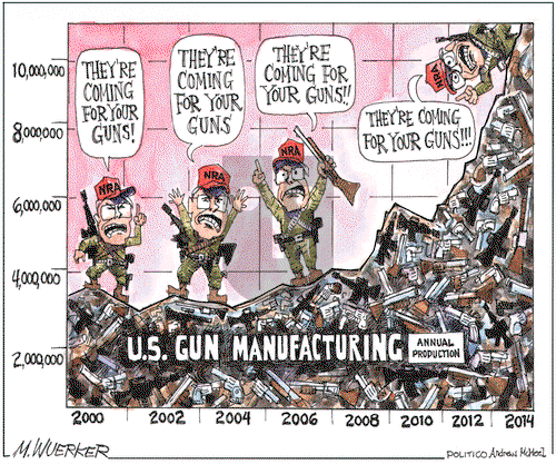 Matt Wuerker on Tuesday February 27, 2018 Comic Strip