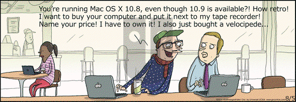 WuMo on Tuesday August 5, 2014 Comic Strip