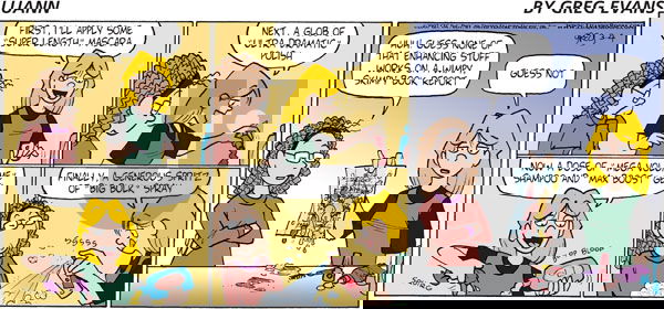 Luann on Sunday March 4, 2007 Comic Strip