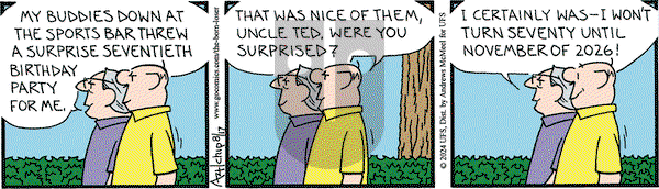 The Born Loser - Saturday August 17, 2024 Comic Strip
