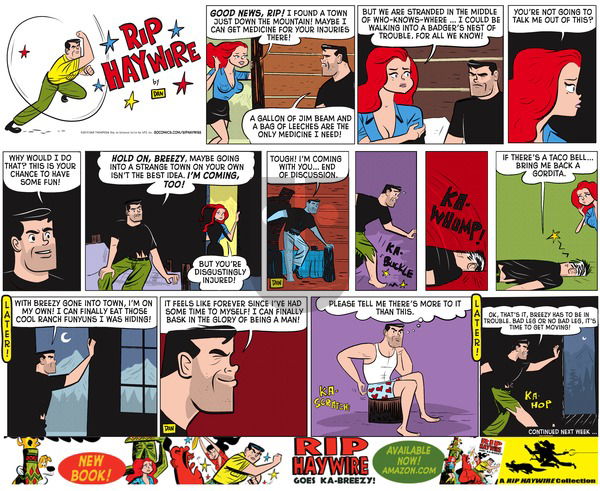 Rip Haywire on Sunday May 10, 2015 Comic Strip