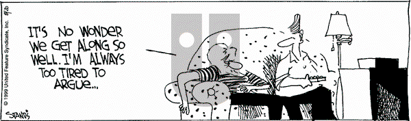 The Buckets on Sunday August 5, 2001 Comic Strip