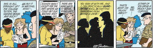 Doonesbury on Wednesday April 6, 2005 Comic Strip