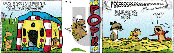 Over the Hedge on Friday September 16, 2016 Comic Strip