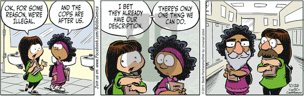 Baldo on Wednesday October 26, 2011 Comic Strip