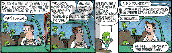 Monty on Wednesday July 6, 2016 Comic Strip