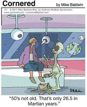Cornered on Saturday April 1, 2017 Comic Strip