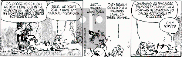 Over the Hedge on Saturday September 25, 2004 Comic Strip