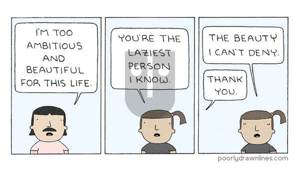 Poorly Drawn Lines on Friday September 28, 2018 Comic Strip