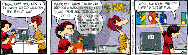 The Buckets on Saturday December 13, 2014 Comic Strip