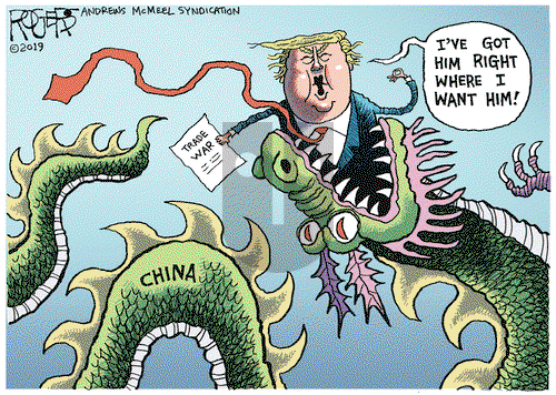 Rob Rogers on Wednesday May 15, 2019 Comic Strip