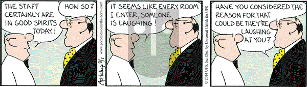 The Born Loser on Thursday August 7, 2014 Comic Strip