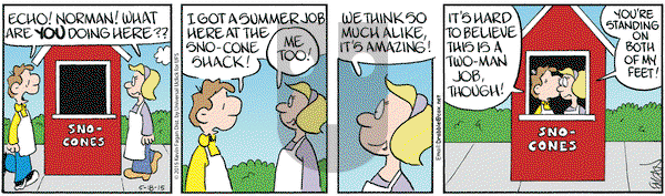 Drabble on Monday May 18, 2015 Comic Strip