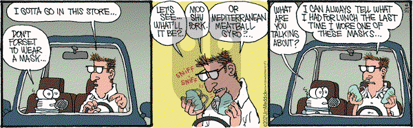 Monty on Wednesday April 21, 2021 Comic Strip