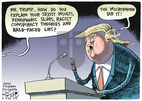 Rob Rogers on Thursday September 29, 2016 Comic Strip