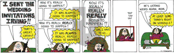 Cathy Classics on Tuesday December 7, 2004 Comic Strip