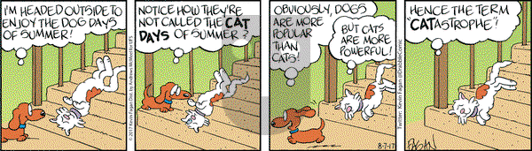 Drabble on Monday August 7, 2017 Comic Strip