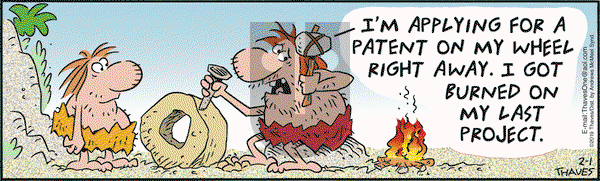 Frank and Ernest on Friday February 1, 2019 Comic Strip