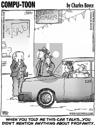 Compu-toon on Monday January 14, 2008 Comic Strip