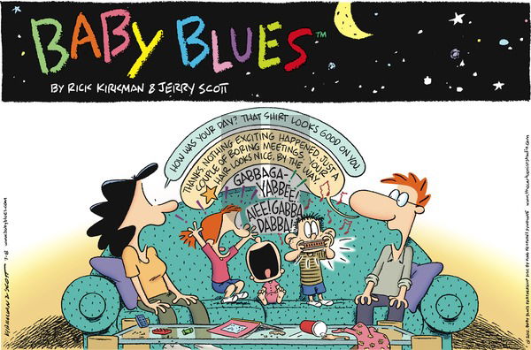 Baby Blues on Sunday July 8, 2012 Comic Strip