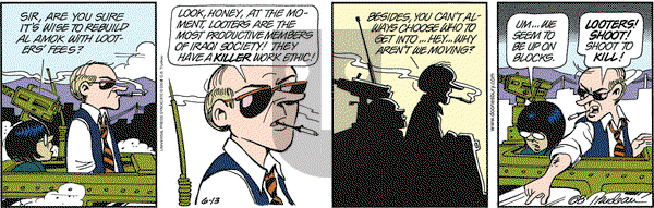 Doonesbury on Friday June 13, 2003 Comic Strip