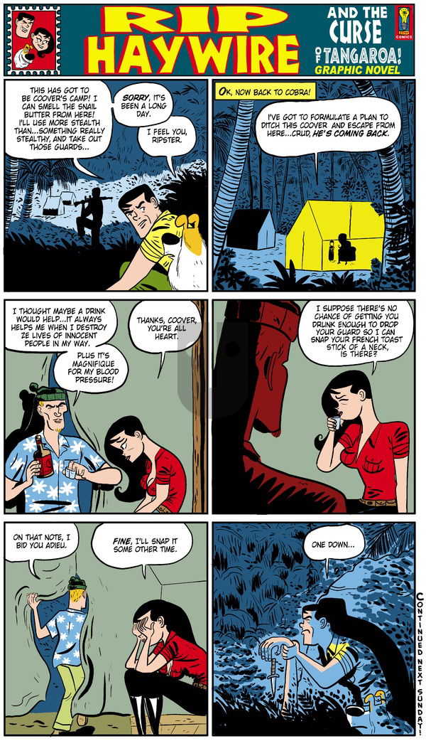 Rip Haywire on Sunday June 8, 2014 Comic Strip