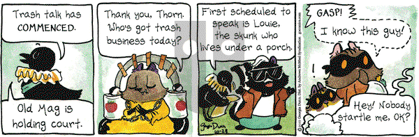 Breaking Cat News on Monday October 28, 2019 Comic Strip