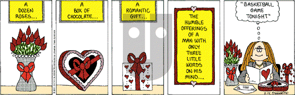 Cathy Classics - Wednesday February 15, 2012 Comic Strip