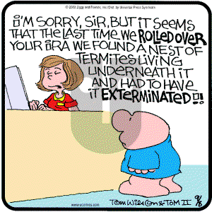 Ziggy - Monday September 8, 2003 Comic Strip