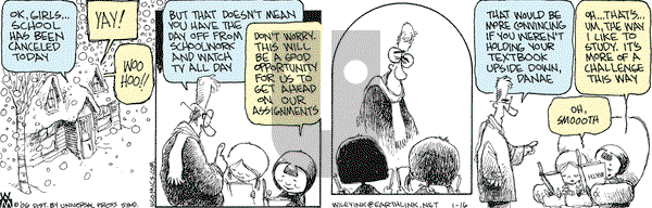 Non Sequitur on Monday January 16, 2006 Comic Strip