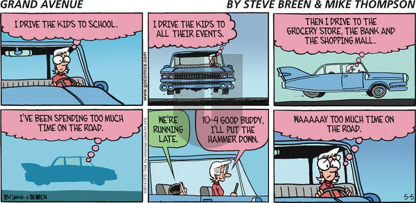 Grand Avenue on Sunday May 5, 2013 Comic Strip